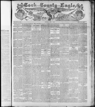 cover page of Skibbereen & West Carbery Eagle published on April 1, 1905