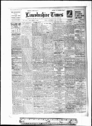 cover page of Hull Times published on May 22, 1937