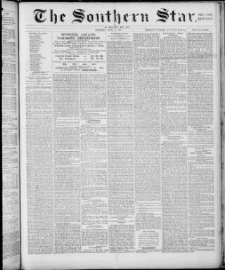 cover page of Southern Star (Skibbereen) published on April 1, 1899