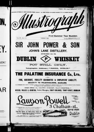 cover page of Illustrograph (Dublin) published on May 1, 1896