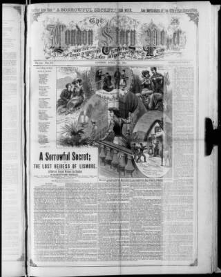 cover page of Fireside Companion published on April 1, 1893