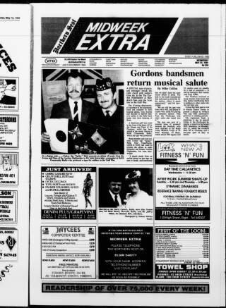 cover page of Northern Scot and Moray & Nairn Express published on May 22, 1991