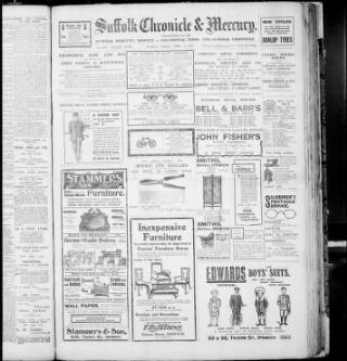 cover page of Suffolk Chronicle published on April 1, 1910