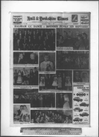 cover page of Hull and East Yorkshire Times published on April 1, 1961