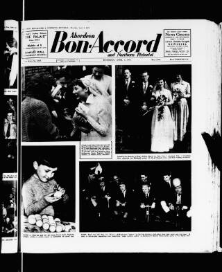 cover page of Aberdeen Bon-Accord & Northern Pictorial published on April 1, 1954