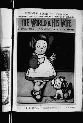 cover page of World and his Wife published on May 1, 1906