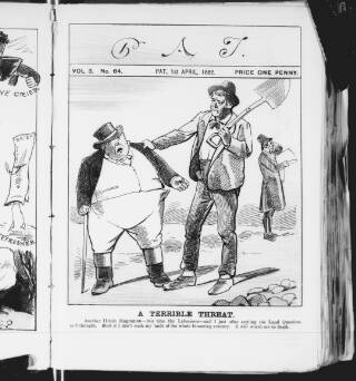 cover page of PAT (Dublin) published on April 1, 1882