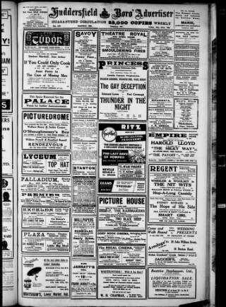 cover page of Huddersfield Boro' Advertiser published on May 22, 1936