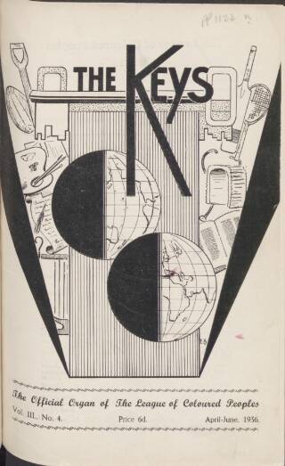 cover page of The Keys published on April 1, 1936