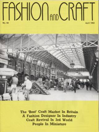 cover page of Fashion and Craft (Creative Needlecraft) published on April 1, 1982